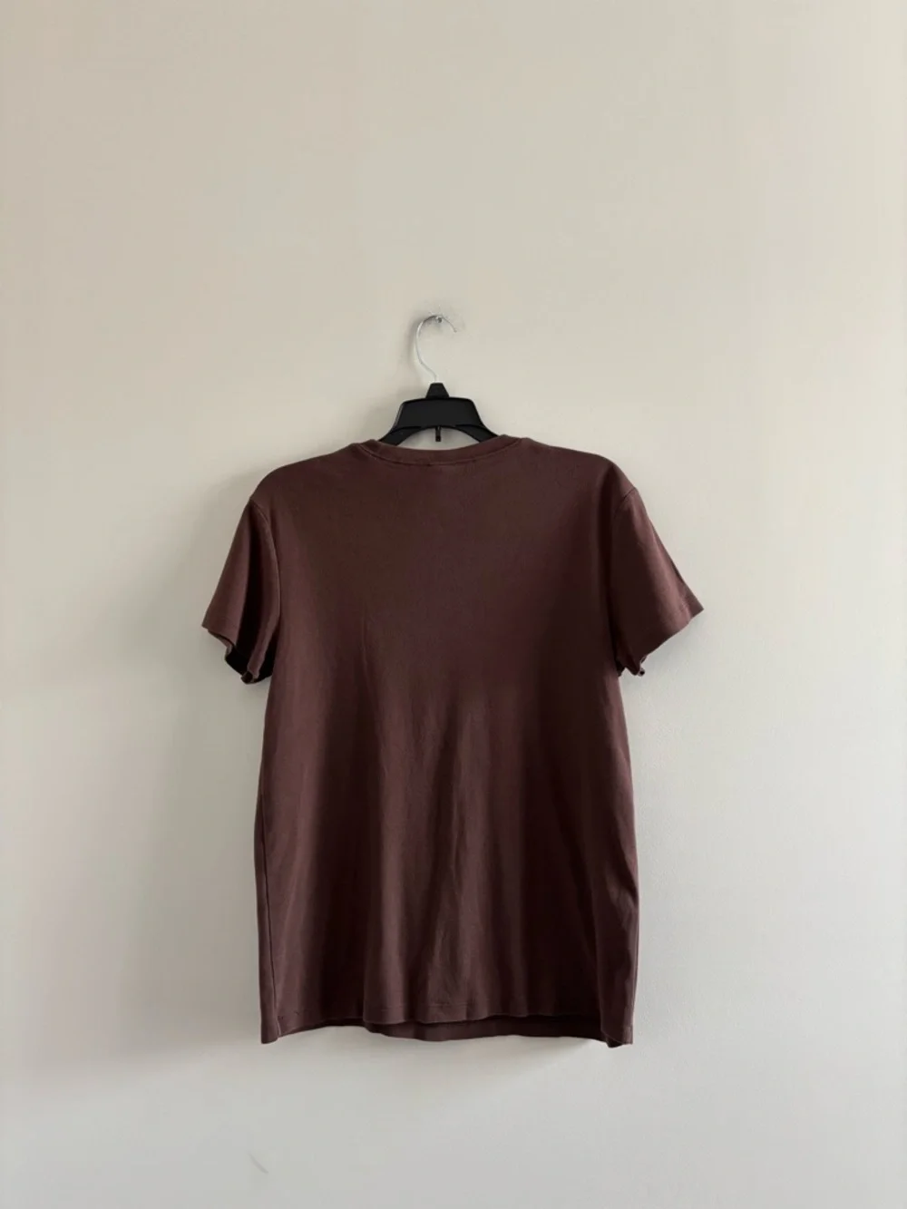 Y2K GAP T-Shirt Brown Gold Logo Cotton Short Sleeve Basic Women L Casual Classic - Picture 2 of 10